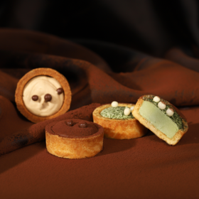 灌浆曲奇6粒装（2个咖啡味+2个抹茶味道+2个巧克力）