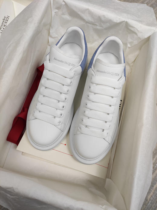 Alexander McQueen新色-雾霾蓝石头纹 商品图5