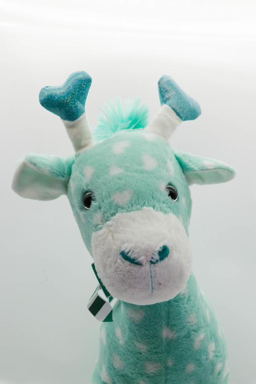 【自营】Hamleys 长颈鹿53cm-桃红/蓝色 商品图8