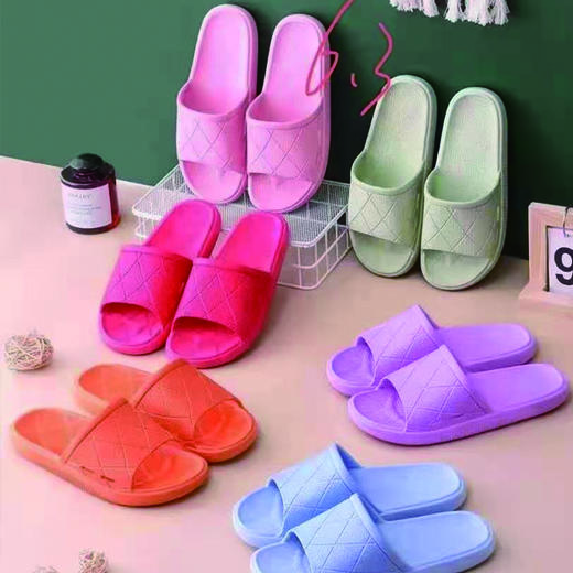 【百汇到家】好步佳男士夏季凉拖/嘉乐丰女士纯色凉拖 商品图1