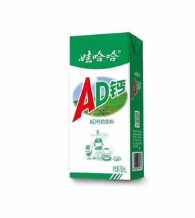 娃哈哈AD钙奶750ML*12瓶