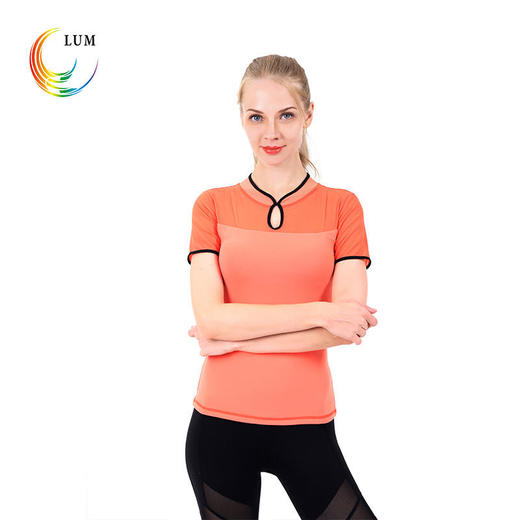 LUM9385露檬瑜伽服短袖 商品图2
