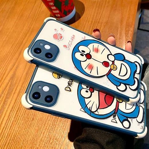 【苹果全系 机器猫款】苹果手机膜壳卡通可爱全包xsmax防摔壳 商品图6