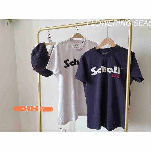 美国Schott NYC短袖T恤男女情侣款正品保真 商品图11