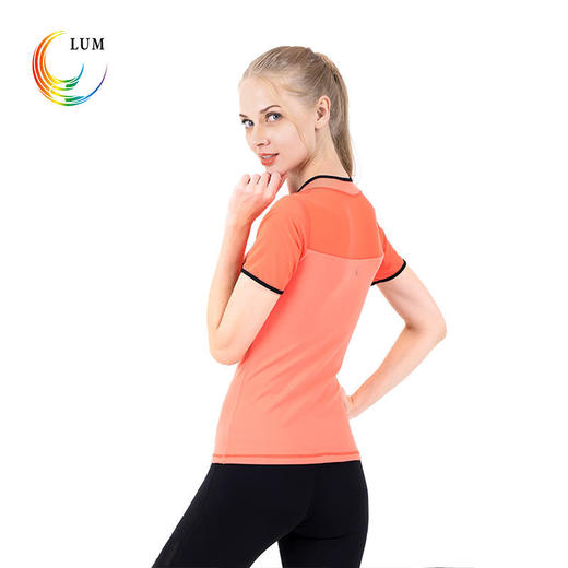 LUM9385露檬瑜伽服短袖 商品图1