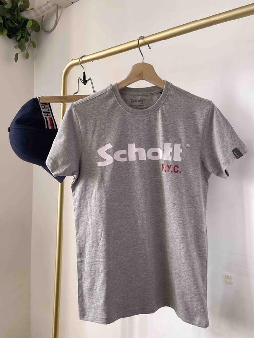 美国Schott NYC短袖T恤男女情侣款正品保真 商品图3