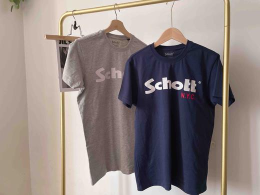 美国Schott NYC短袖T恤男女情侣款正品保真 商品图8
