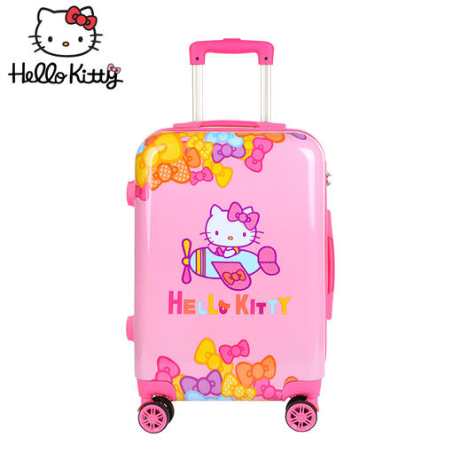 hellokitty儿童行李箱女公主万向轮20寸18可坐登机女童学生拉杆箱 商品图4