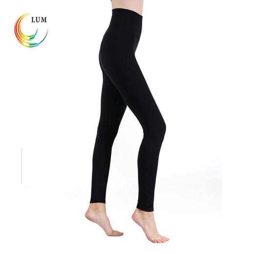 LUM99010露檬高腰瑜伽长裤锦纶速干瑜伽健身长裤 商品图0