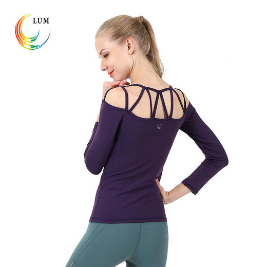 LUM9365露檬瑜伽长袖 商品图0