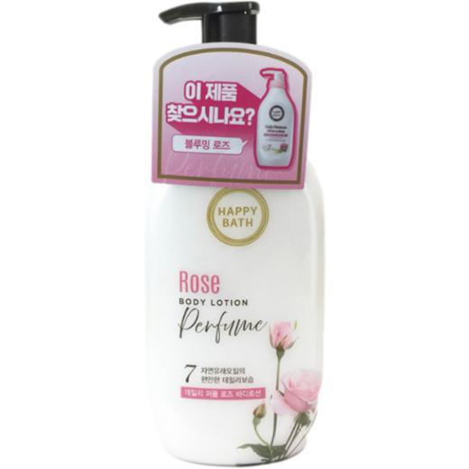 爱茉莉 Happybath玫瑰香水身体乳450m【中】 商品图0