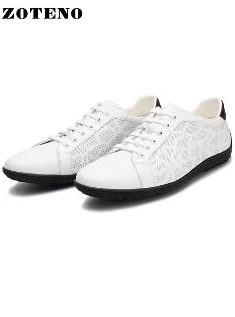 佐天奴/ZOTENO男士休闲透气皮鞋 商品图0