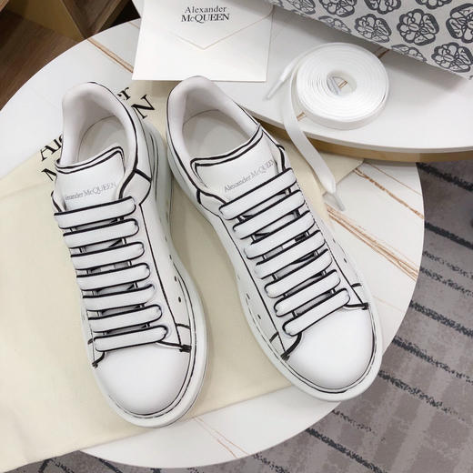 Alexander McQueen新色-白绘 商品图5
