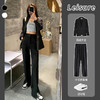 【服饰鞋包】西装前开叉长裤女士西库正装裤 商品缩略图0
