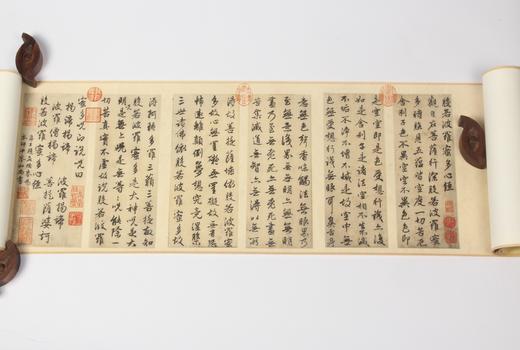 【定制书画】（元）赵孟頫《心经》纸本 手卷 馆藏书画高仿复制艺术品（付款后28天内发货） 商品图5