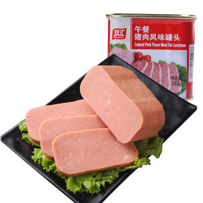 【百汇到家】双汇午餐猪肉风味罐头340g 商品图1