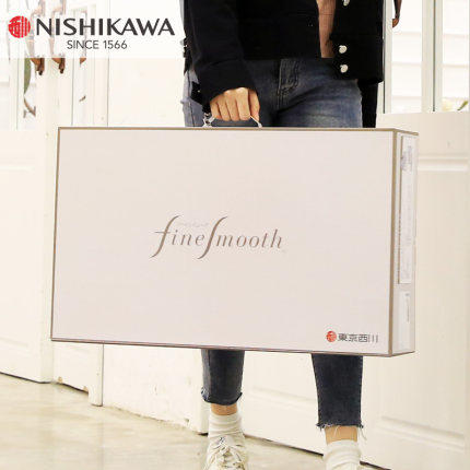 日本西川 进口蓝色软管枕 商品图5