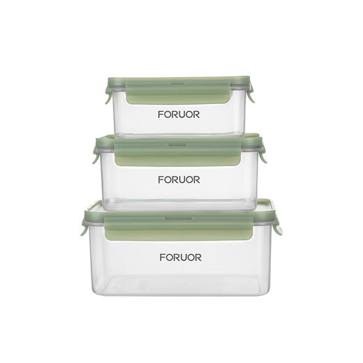 FU-CJK917长方形保鲜盒三件套 商品图0