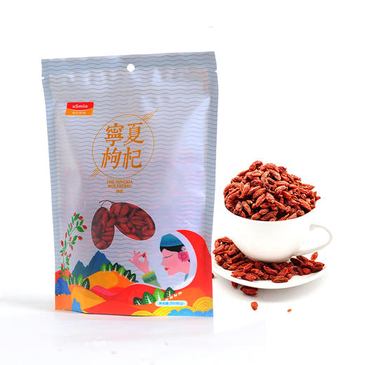 昆仑好客 宁夏枸杞特级袋装 250G*2袋 商品图3