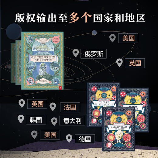 向伟人一样思考 爱因斯坦与相对论+达尔文与物种起源 共两册 商品图4