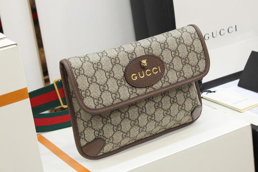 GG经典爆款虎头胸包（原厂皮） 商品图1