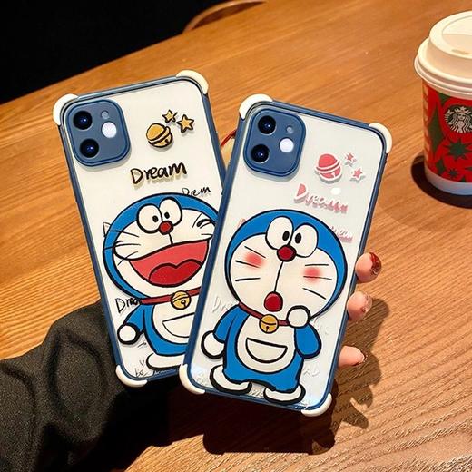 【苹果全系 机器猫款】苹果手机膜壳卡通可爱全包xsmax防摔壳 商品图3