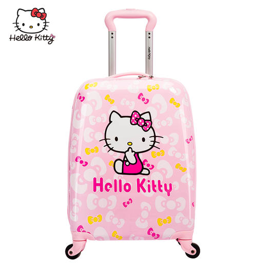 hellokitty儿童行李箱女公主万向轮20寸18可坐登机女童学生拉杆箱 商品图1