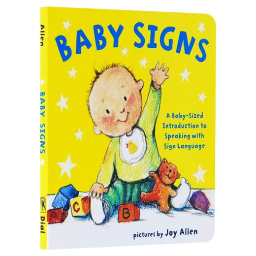 婴儿手语 婴儿大小的手语入门书 英文原版 Baby Signs A Baby Sized Introduction to Speaking with Sign Language 英文版英语书 商品图0