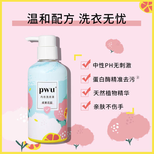 【买二送一】PWU内裤内衣清洗液99%抑菌 除菌洗衣液女士专用手洗  FX 商品图2