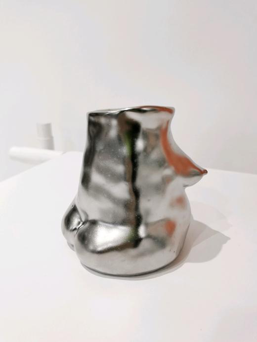Yezi/人体手工陶瓷杯 银色 商品图9