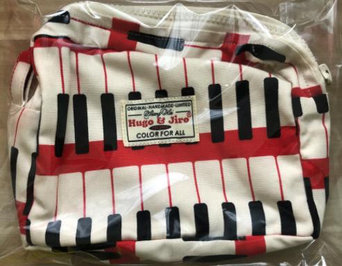 HUJI祤集Motley收纳包插画钢琴键 商品图0