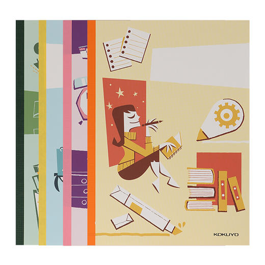 国誉有本子的生活无线装订本WCN-DNB54-J71 商品图0