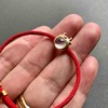 高冰到玻璃种翡翠抱抱牛手链手绳18k黄金钻石镶嵌 商品缩略图7