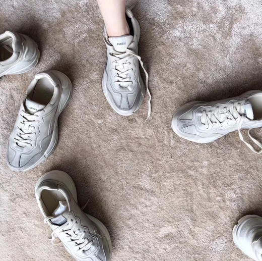 Gucci老爹鞋-纯色做旧款 商品图8