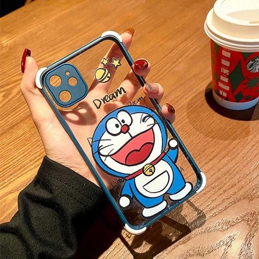 【苹果全系 机器猫款】苹果手机膜壳卡通可爱全包xsmax防摔壳 商品图2