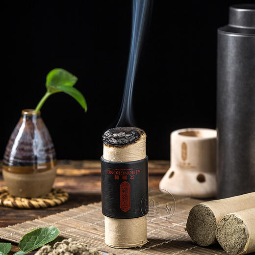 【单人月度调理套装398】凤凰艾灸||艾灸神器|艾融融纯艾绒艾条梧桐无烟凤凰艾灸体验装长艾条4支自助艾灸大椎 商品图1