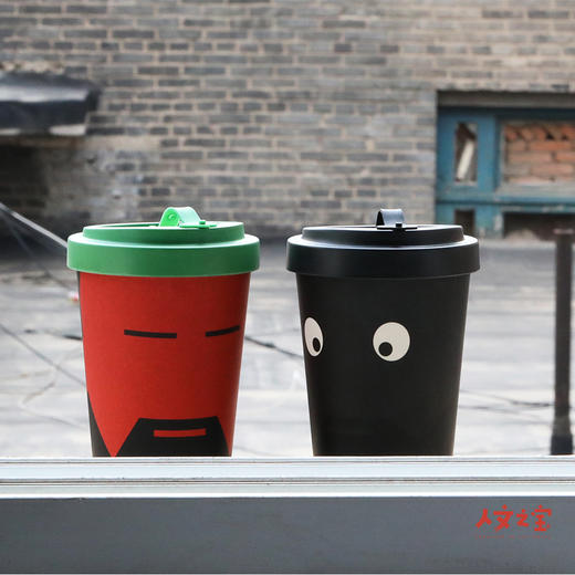 【人文之宝】三国系列 · 张飞关羽便携环保杯 商品图4