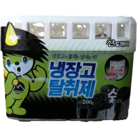 山小怪 竹炭冰箱除味剂200g 【中】