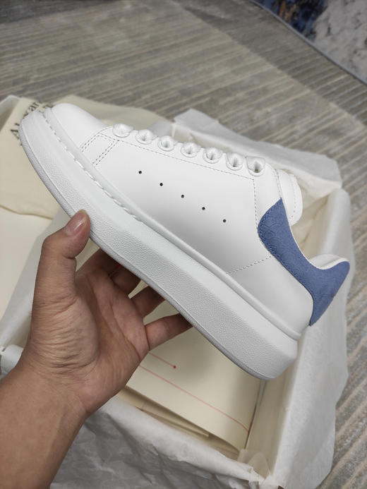 Alexander McQueen新色-雾霾蓝石头纹 商品图3