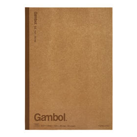 国誉Gambol牛皮纸无线本7mm横线B5/60页WCN-G6601C