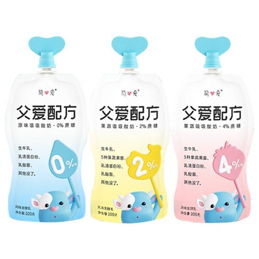 简爱父爱配方无糖幼儿酸奶100g 商品图3