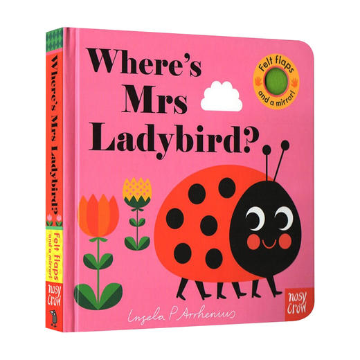 亲亲小手翻翻书 全4册 英文原版 Where's Mr Mrs Lion/Bear/Penguin/Ladybird 纸板触摸翻翻书 幼儿感官发展 早教认知绘本 商品图2