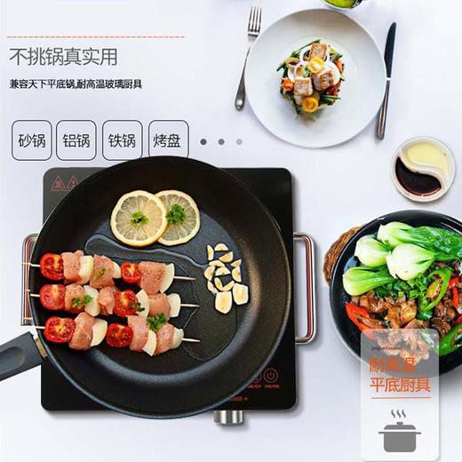 YP厨之王电陶炉套组（电陶炉（型号DL-T22)*1、沥水菜篮*1、烤盘*1） 商品图1