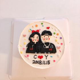 酷酷情侣手绘纪念 -低糖处理无添加