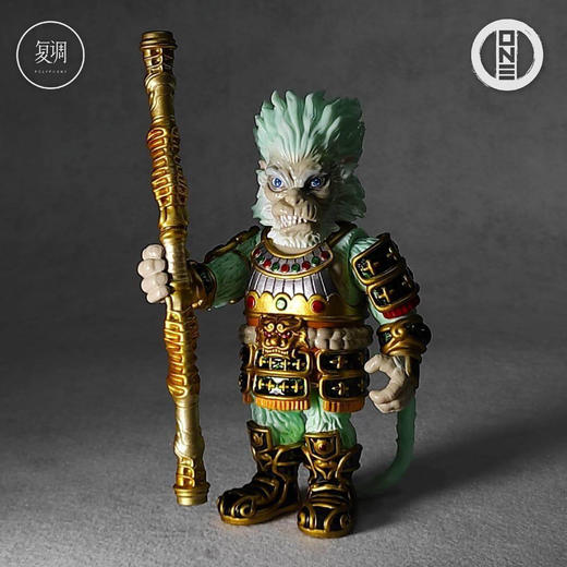 现货 壹工坊 极空 蓝白色版 搪胶 限定 潮玩 摆件 商品图2