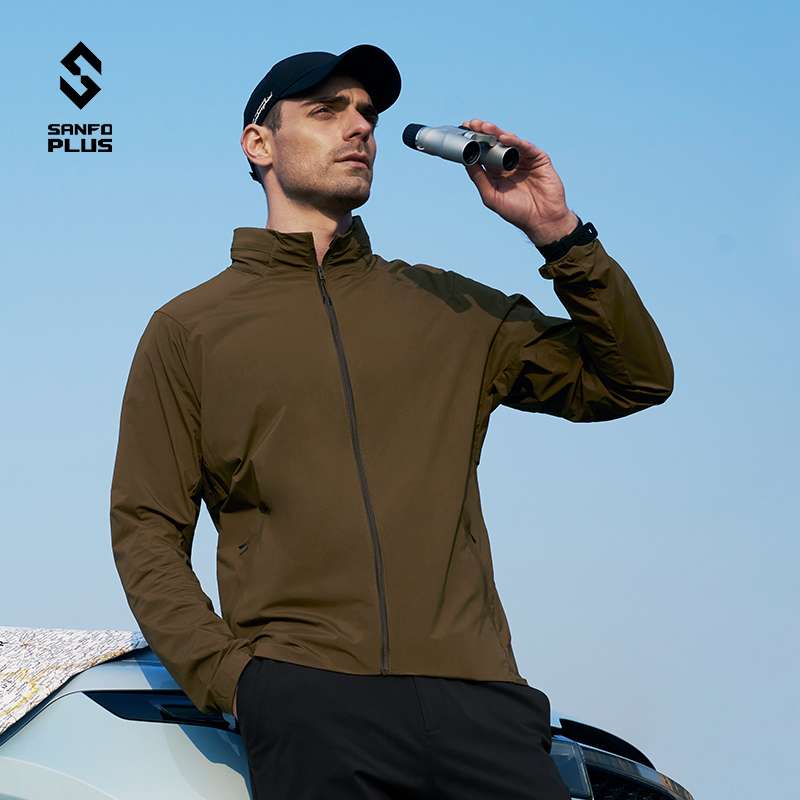 SANFO PLUS 男款冰雾皮肤风衣GENII 21001