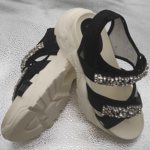 lFGJ 5217时尚厚底水钻休闲女凉鞋 商品图2