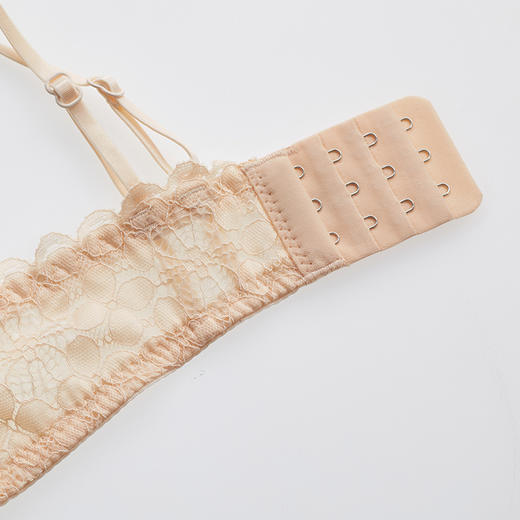 雅黛丽无钢圈双肩带美背文胸少女性感小胸内衣聚拢调整型胸罩 商品图4
