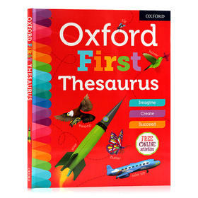 英文原版 牛津儿童近义词图解字典 Oxford First Thesaurus 英英字典 工具书单