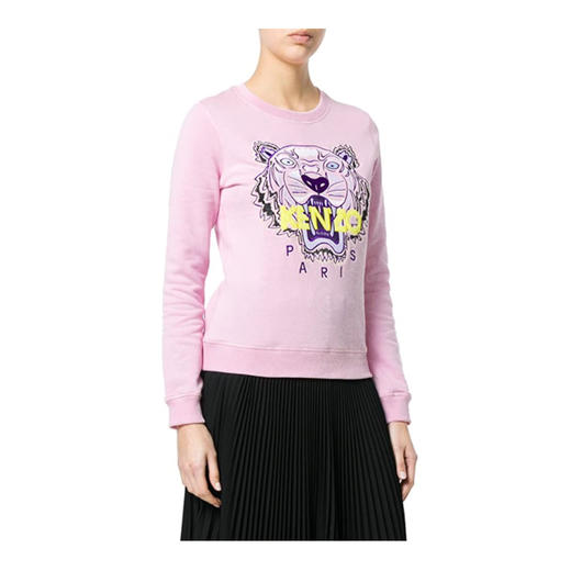 KENZO 高田贤三 女士卫衣 虎头 粉色 F852 SW705 4XA 32 商品图1